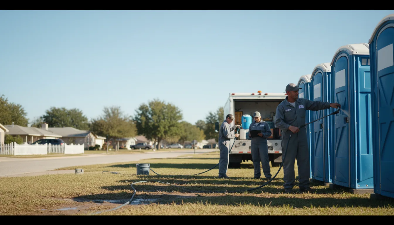 Long-Term Portable Toilet Rental in Ramer, AL near me